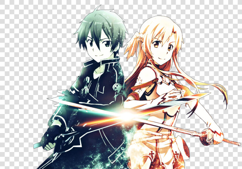 Kirito And Asuna Png  Transparent PngTransparent PNG