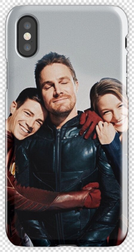 Stephen Amell And Grant Gustin And Melissa Benoist  HD Png DownloadTransparent PNG