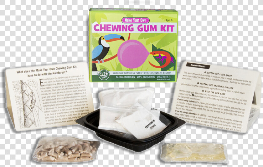 Make Your Own Chewing Gum Kit With Ingredients  HD Png DownloadTransparent PNG