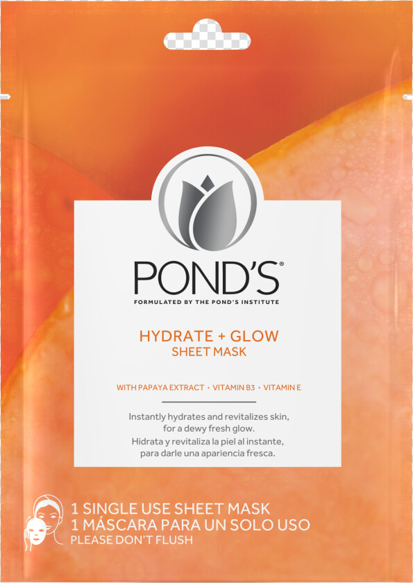 Ponds Face Sheet Mask  HD Png DownloadTransparent PNG