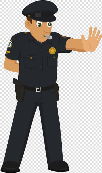 Hand painted Traffic Police Png Download   Traffic Police Png Logo  Transparent PngTransparent PNG