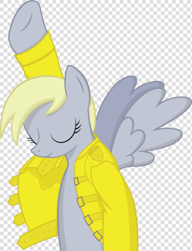 Pony Derpy Hooves Fluttershy Flower Yellow Flowering   Freddie Mercury Pony  HD Png DownloadTransparent PNG