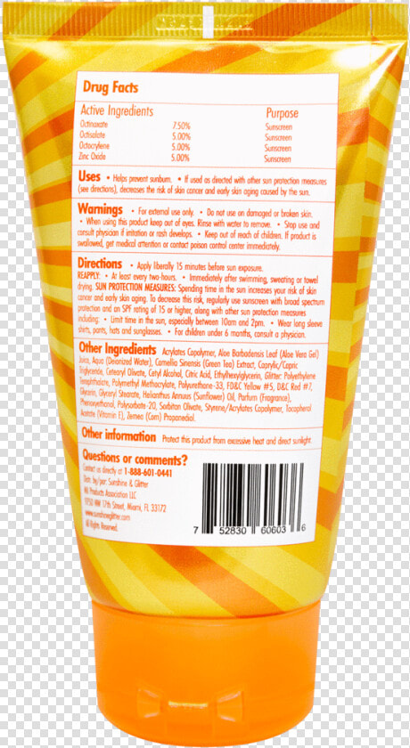 Sunshine  amp  Glitter Seastar Sparkle Spf 50 Mango Tango   Hair Care  HD Png DownloadTransparent PNG