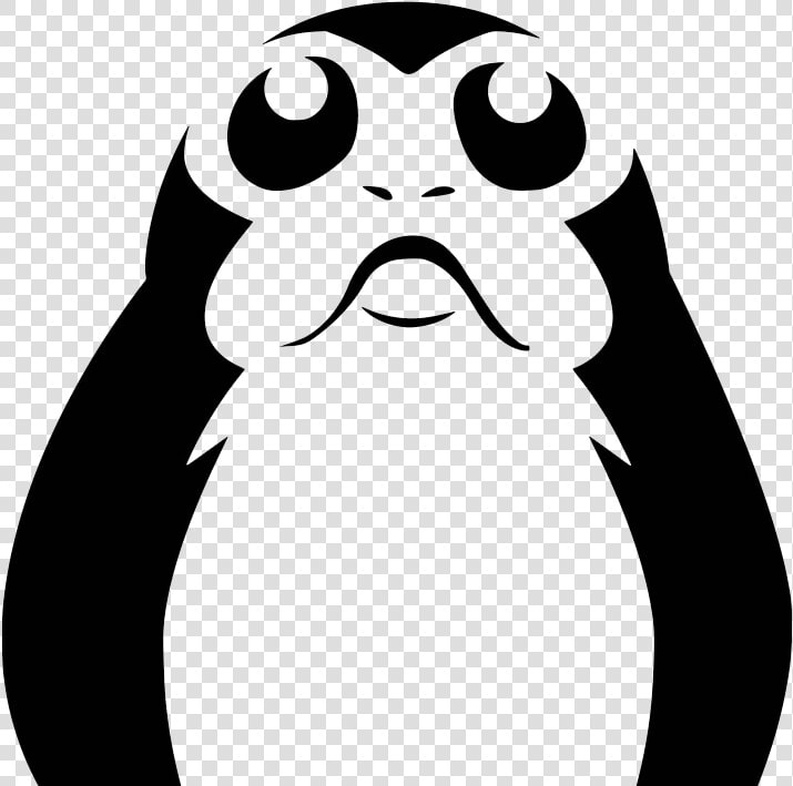 Diy Star Wars Welcome Mat   Star Wars Pumpkin Stencils Porg  HD Png DownloadTransparent PNG