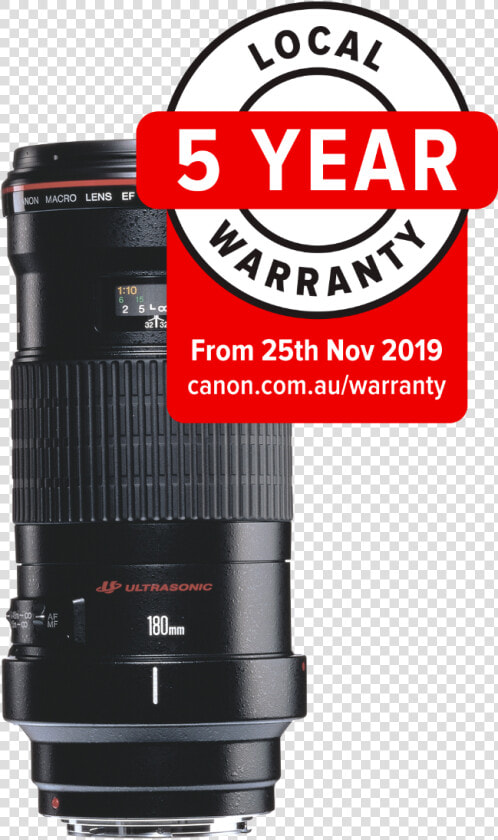 Canon Ef 180mm F 3   Camera Lens  HD Png DownloadTransparent PNG