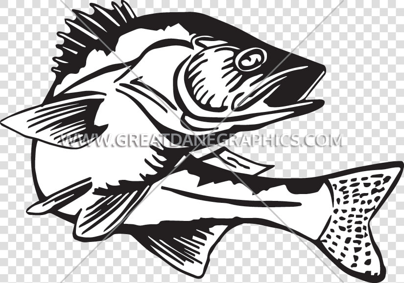 Production Ready Artwork For   Fishing Clipart Black And White Free  HD Png DownloadTransparent PNG