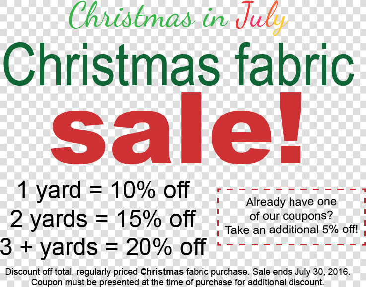 Chirstmas In July Sale Sign   Graphic Design  HD Png DownloadTransparent PNG