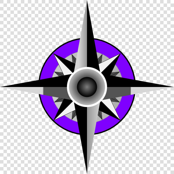 Compass Blue Rose Clip Art   Compass Vector Art Free  HD Png DownloadTransparent PNG