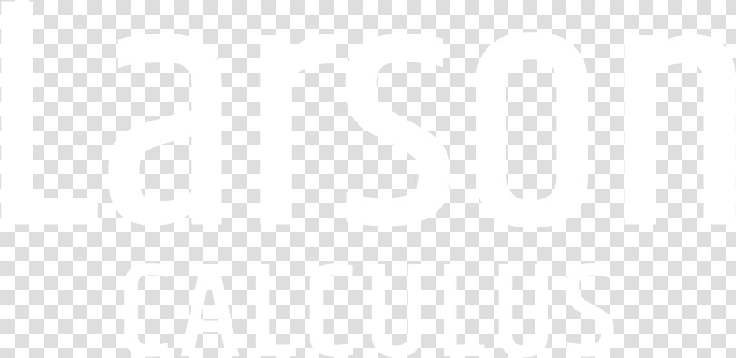 Larson Calculus   Black and white  HD Png DownloadTransparent PNG