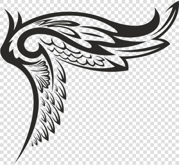 Bird Tattoo Gallery Pictures   Wings Vector Tribal  HD Png DownloadTransparent PNG