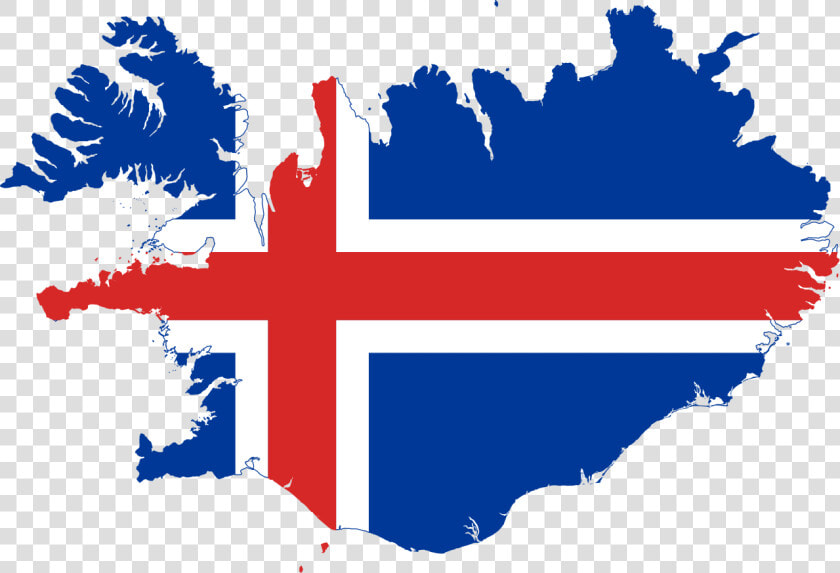 Iceland Flag And Map  HD Png DownloadTransparent PNG