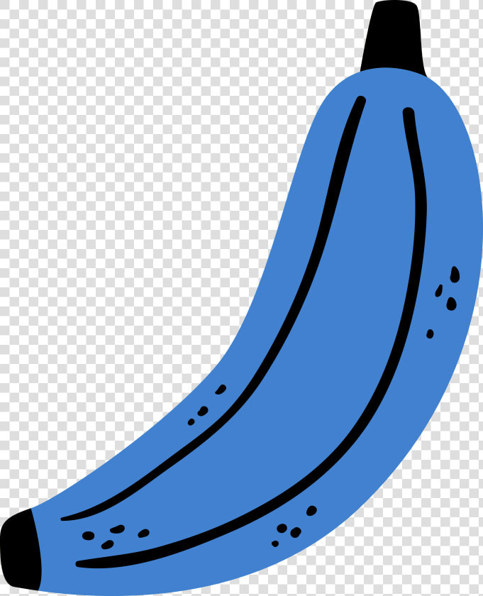 Transparent Banana Clip Art   Blue Banana Clipart  HD Png DownloadTransparent PNG