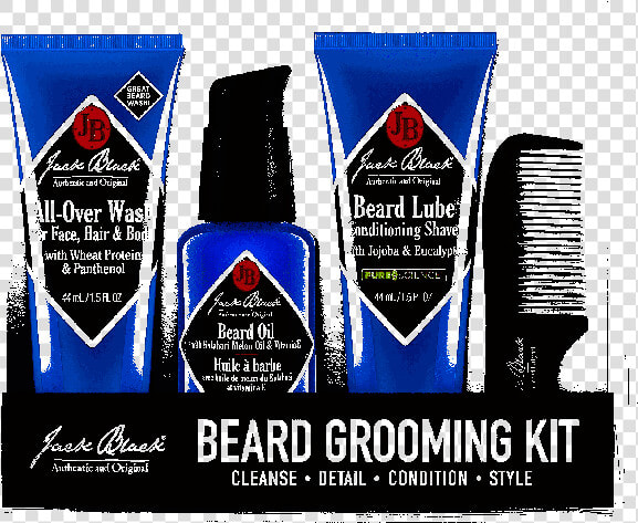 Jack Black Beard Grooming Kit  HD Png DownloadTransparent PNG