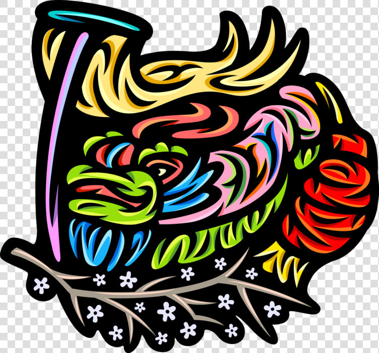 Vector Illustration Of Chinese New Year Dragon Dance  HD Png DownloadTransparent PNG