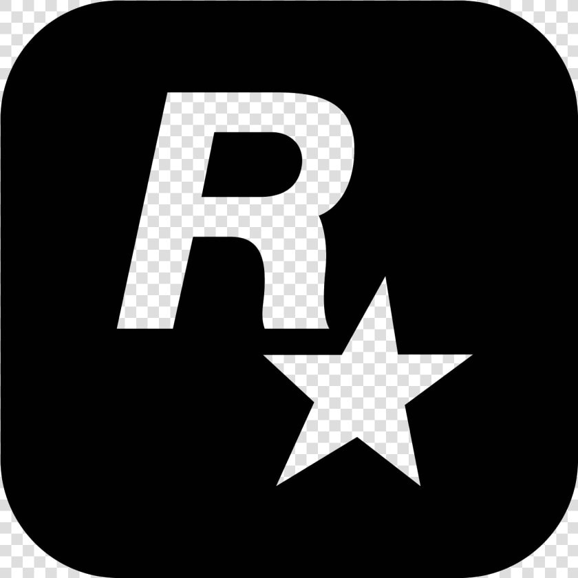 Rockstar Games Filled Icon   Rockstar Games Logo Black  HD Png DownloadTransparent PNG