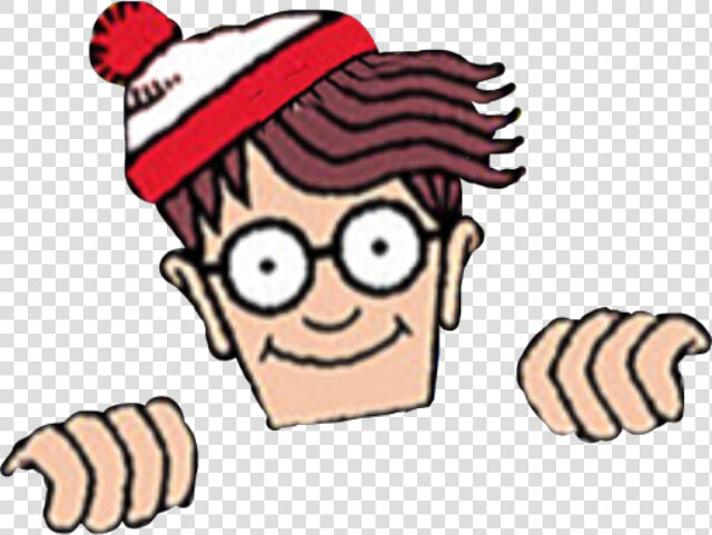 Transparent Wheres Waldo Png   Where  39 s Waldo Sitting Down  Png DownloadTransparent PNG