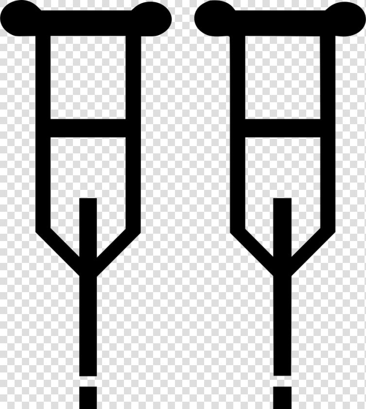 Crutches  HD Png DownloadTransparent PNG