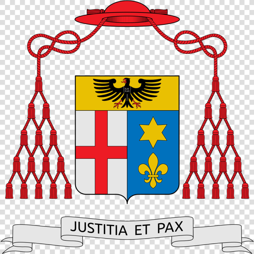 Heraldry Ecclesiastical Of Almo Arms Capranica Priest   Cardinal Coat Of Arms Template  HD Png DownloadTransparent PNG