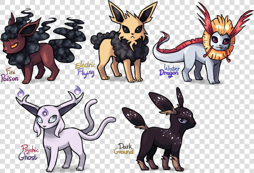 Alolan Eeveelutions  HD Png DownloadTransparent PNG