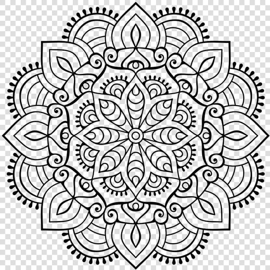 Mandala Png Free Download   Mandalas De Relajacion Para Colorear  Transparent PngTransparent PNG