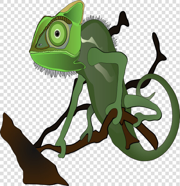 Lizard Clipart Lizard Tongue   Chameleon Clip Art  HD Png DownloadTransparent PNG