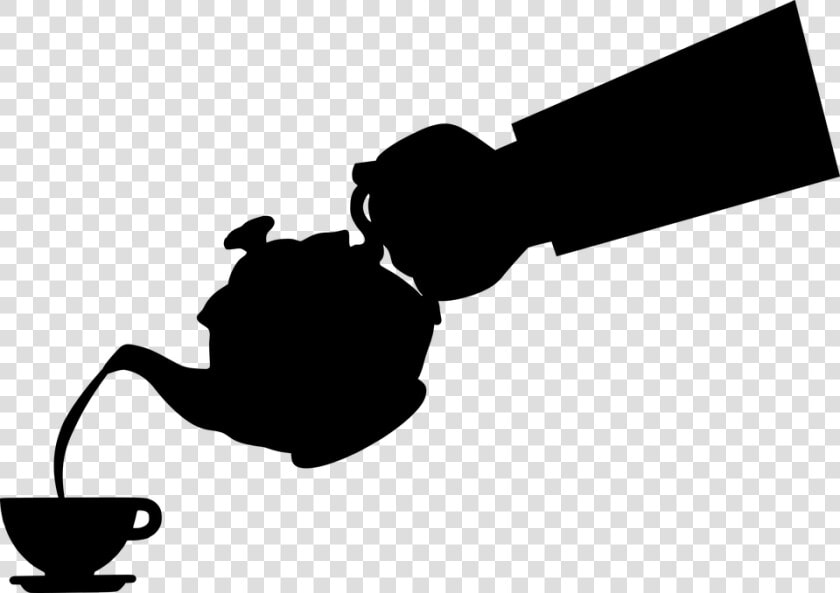 Teapot  Tea  Pouring  Silhouette  Hand  Hot  Boiling   Pouring Tea Png  Transparent PngTransparent PNG