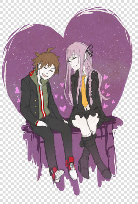 Danganronpa Naegi X Kirigiri  HD Png DownloadTransparent PNG