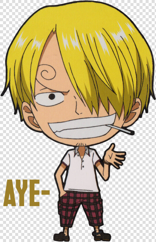 Sanji Chibi Render By Yeye chan   Chibi One Piece Characters  HD Png DownloadTransparent PNG