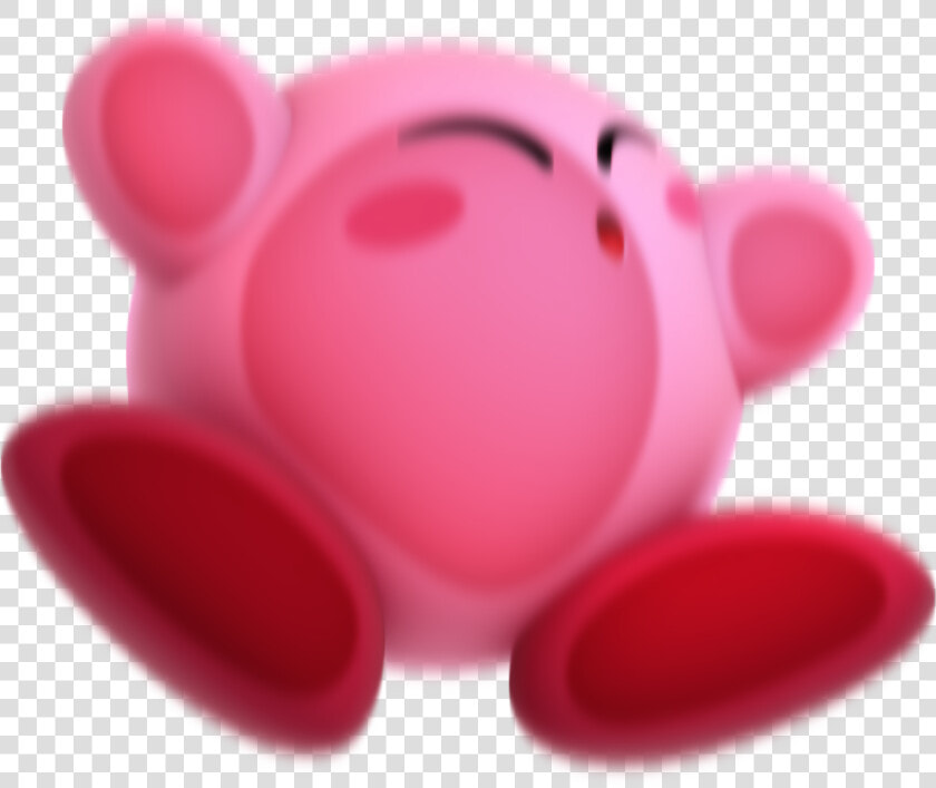 Kirby Hitting The Screen  HD Png DownloadTransparent PNG