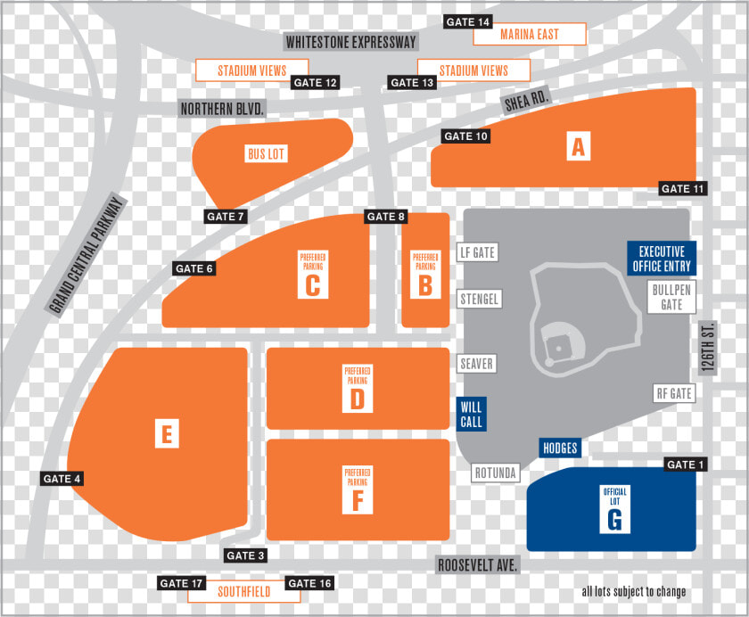 Citi Field Parking Map  HD Png DownloadTransparent PNG