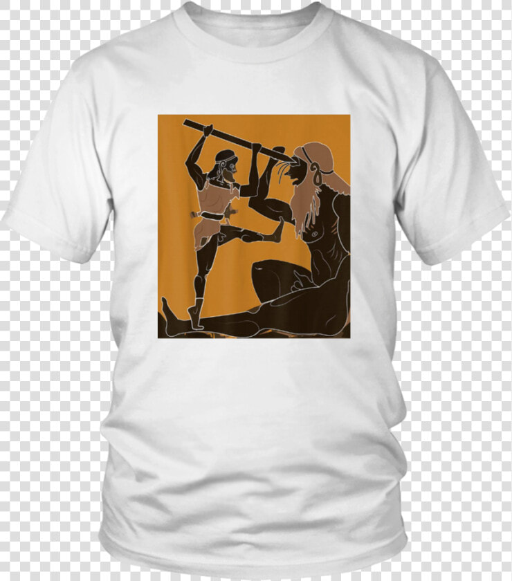 Cyclops And Odysseus T shirt Greek Mythology Ancient   Kobe Bryant Tribute Shirt  HD Png DownloadTransparent PNG