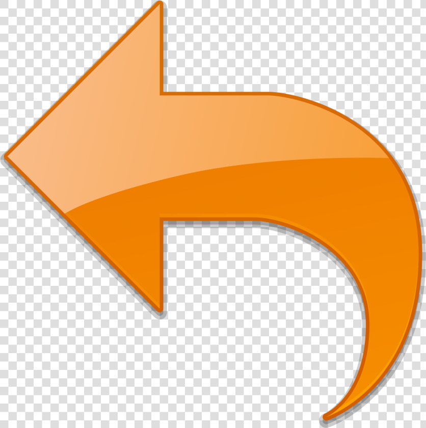 Return Icon Orange Png   Png Download   Return Png  Transparent PngTransparent PNG