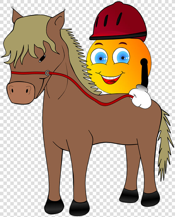 Strange  Reiter  Equestrian Helmet  Horse  Pony  Ride   Cartoon  HD Png DownloadTransparent PNG