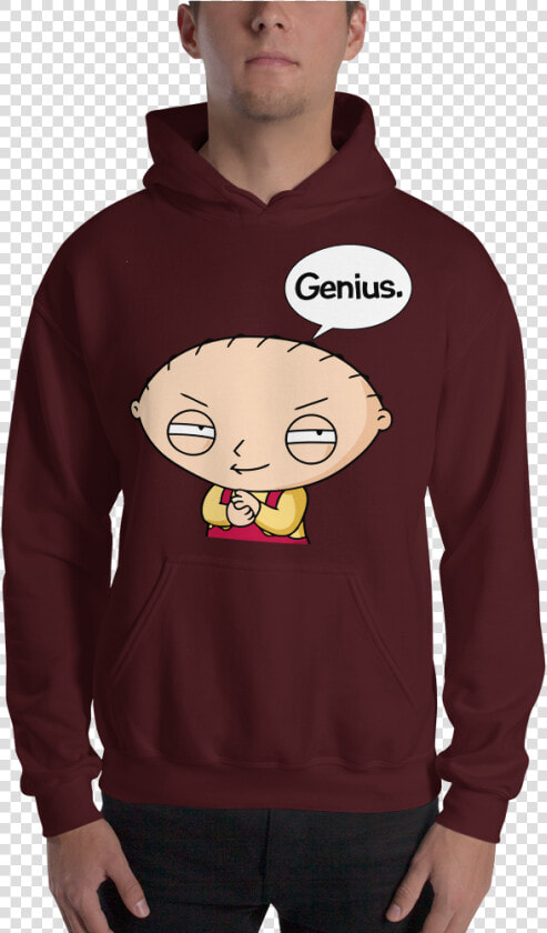 Stewart “stewie” Gilligan Griffin “genius” A Griffin   Hoodie  HD Png DownloadTransparent PNG