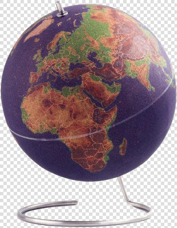 World Map Rotating Globe Png Hd Quality   Coloured Cork Globe  Transparent PngTransparent PNG