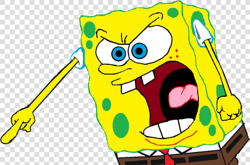 Bob Esponja Enojado  HD Png DownloadTransparent PNG