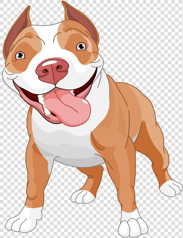 American Pit Bull Terrier Clip Art   Pitbull Dog Cartoon Png  Transparent PngTransparent PNG