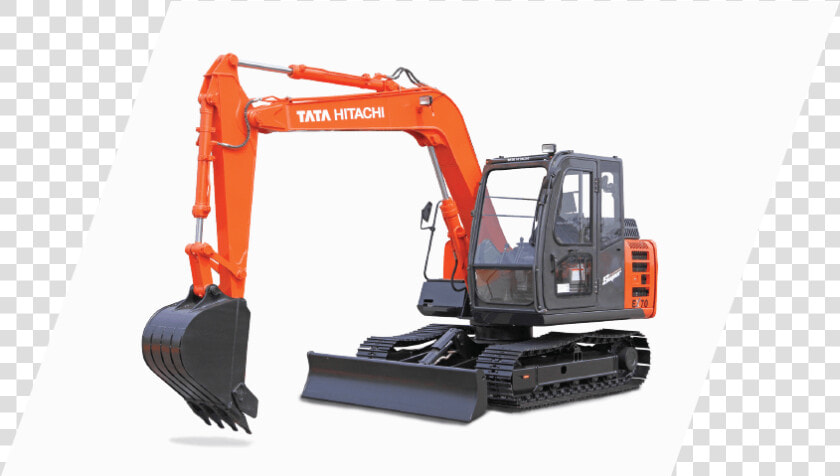 Tata Hitachi Ex 70 Excavator  HD Png DownloadTransparent PNG