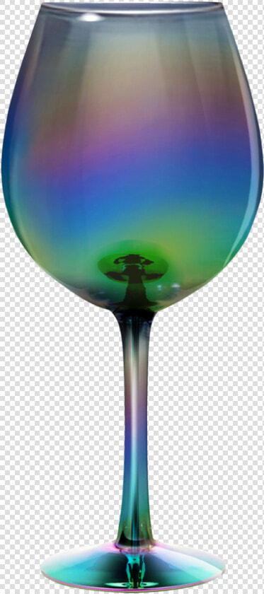 Rainbow Luster Xl Wine Glass   Champagne Stemware  HD Png DownloadTransparent PNG