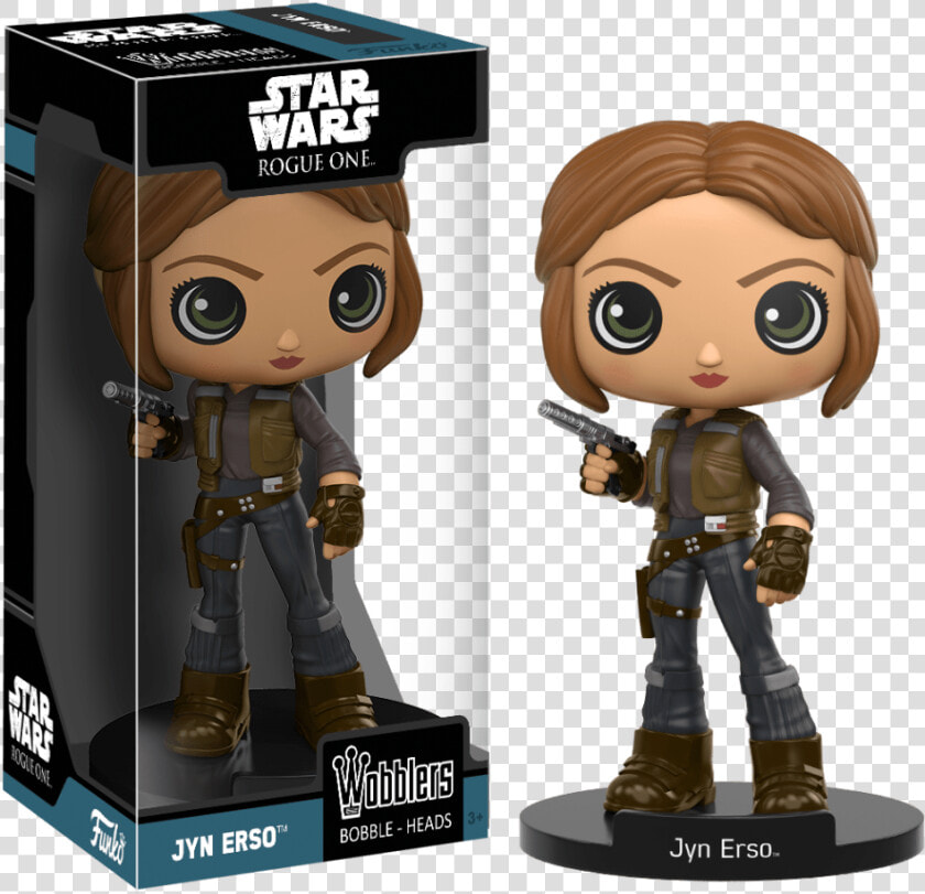 Funko Wobbler Jyn Erso  HD Png DownloadTransparent PNG