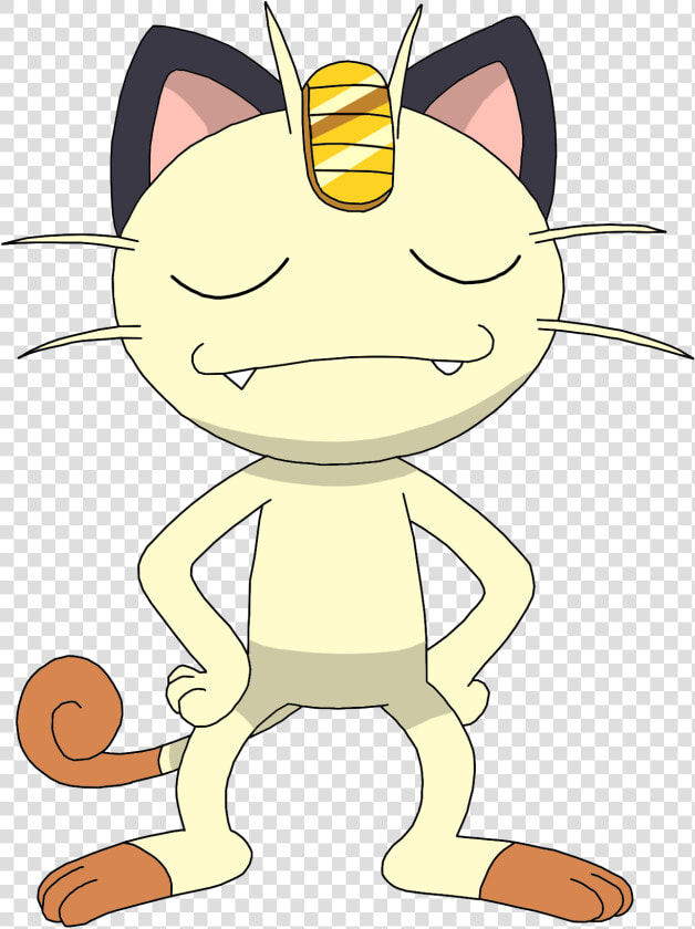 Meowth Standing Vector By   Png Download   Team Rocket Meowth Png  Transparent PngTransparent PNG