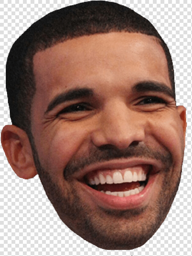 Drake Laughing   Drake Face Png  Transparent PngTransparent PNG