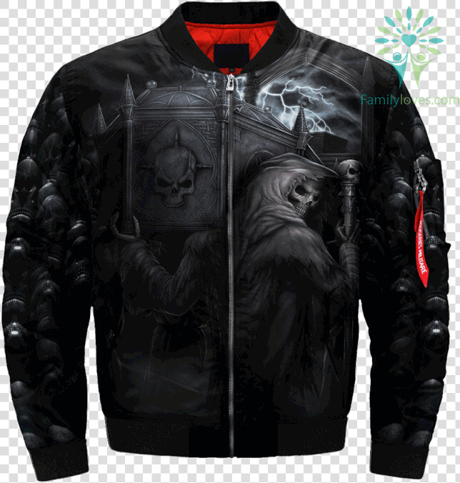 Proceed To Death Skull Over Print Jacket  tag Familyloves   Veteran  HD Png DownloadTransparent PNG