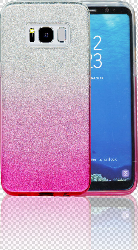 Samsung Galaxy S8 Mm Glitter Hybrid Pink   Samsung Galaxy  HD Png DownloadTransparent PNG