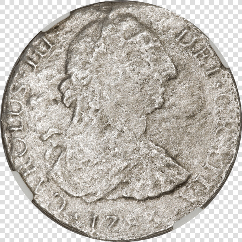 1783 ff Mexico Silver 8 Reales El Cazador Shipwreck   Dime  HD Png DownloadTransparent PNG