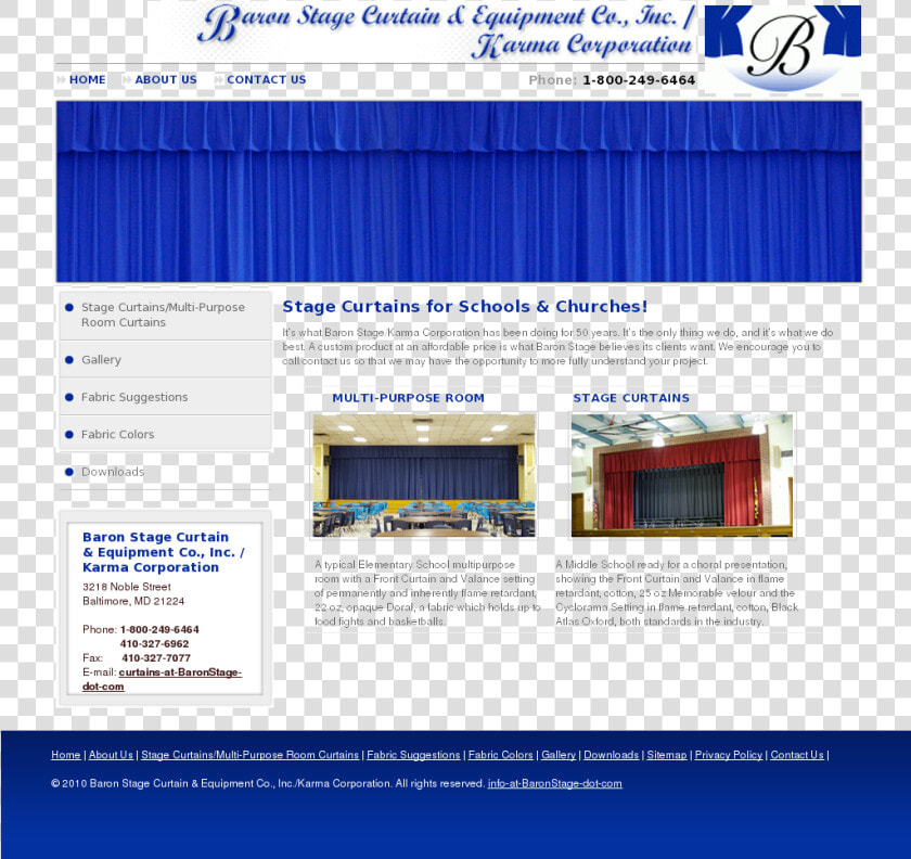 Baron Stage Curtain Competitors  Revenue And Employees  HD Png DownloadTransparent PNG