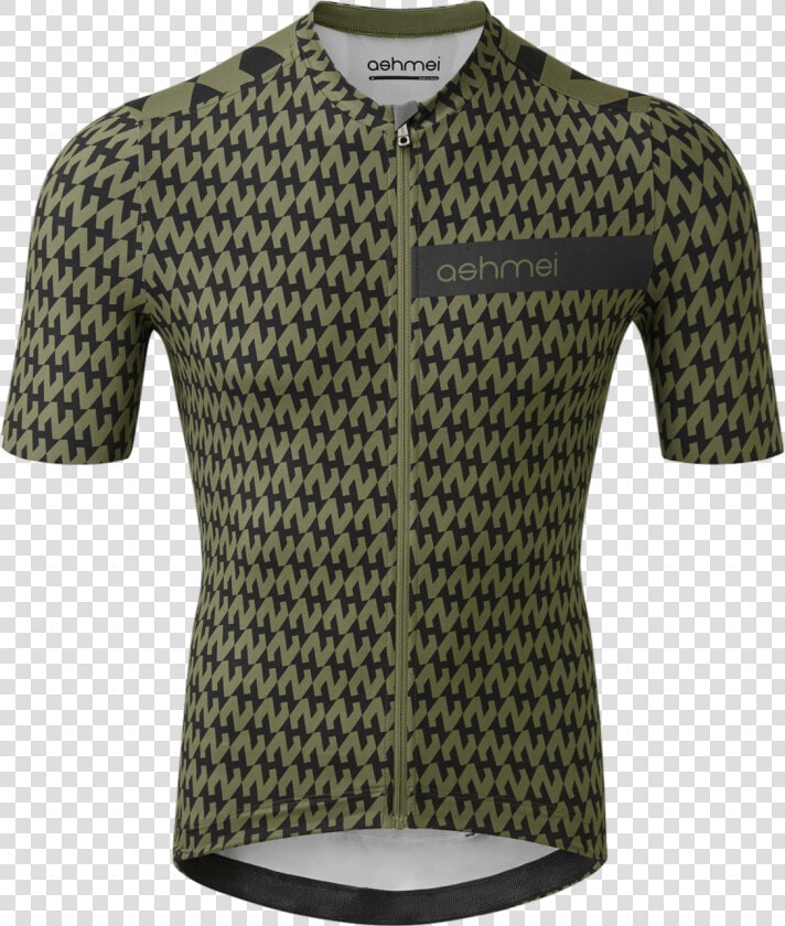 Houndstooth Cycling Jersey  HD Png DownloadTransparent PNG