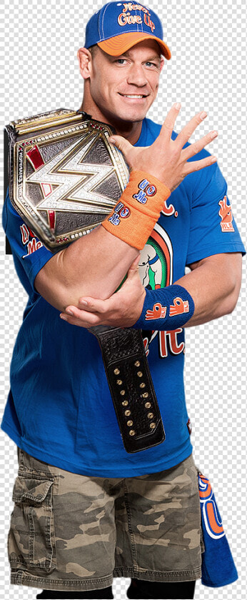 John Cena 2017 Wwe Champion  HD Png DownloadTransparent PNG