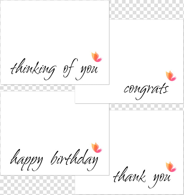 This Set Includes Congrats  Thank You  Happy Birthday   Chic  HD Png DownloadTransparent PNG