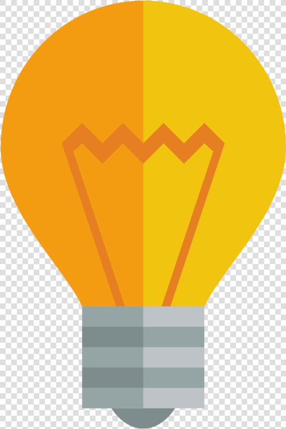 Transparent Light Bulb Clipart   Flat Transparent Background Lightbulb Icon  HD Png DownloadTransparent PNG